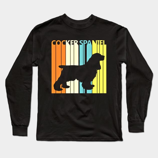 Cocker spaniel colour mark Long Sleeve T-Shirt by msnatfyz